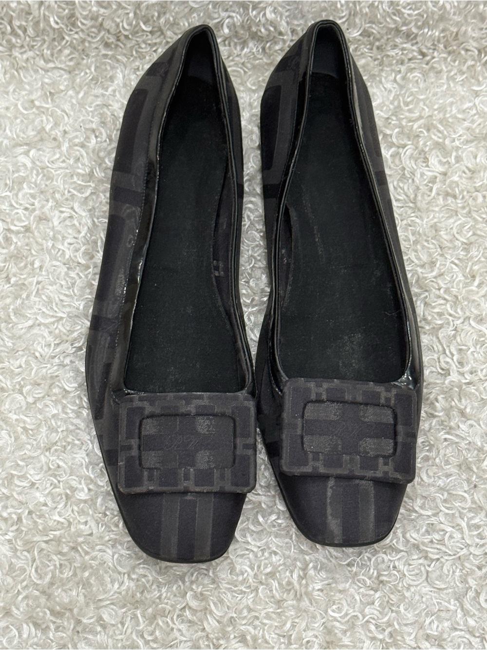 Roger Vivier Monogram Block Heels